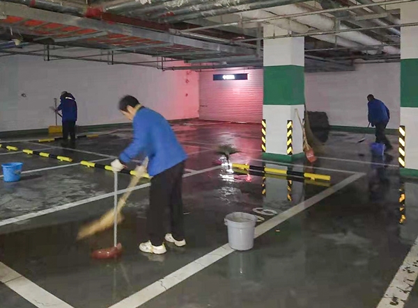 星光影視園搶水現(xiàn)場
